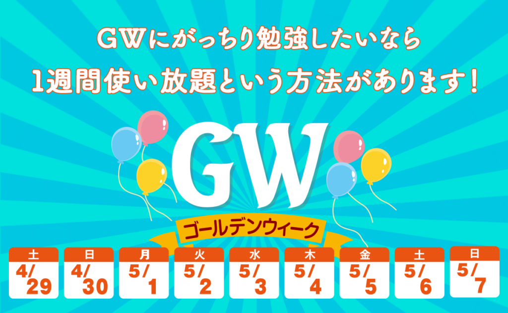 １週間使い放題