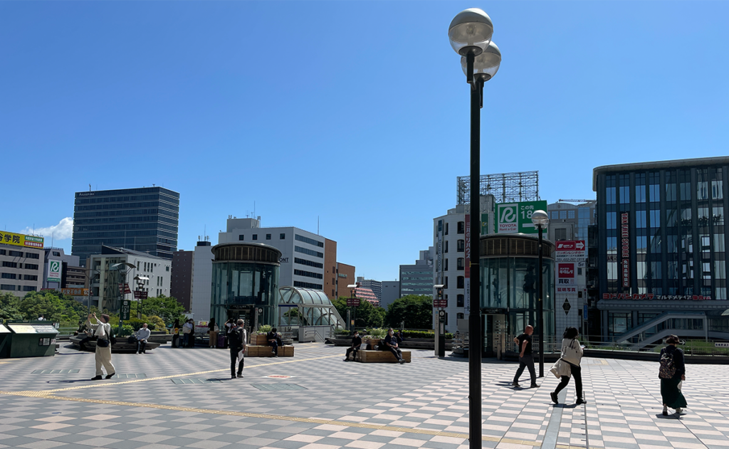 仙台駅から迷わずEASTに来る方法
